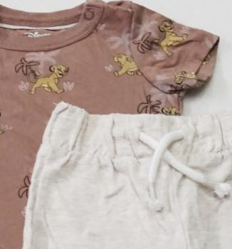 T-Shirt mit kurzer Hose Gr. 68 von Disney (1550)